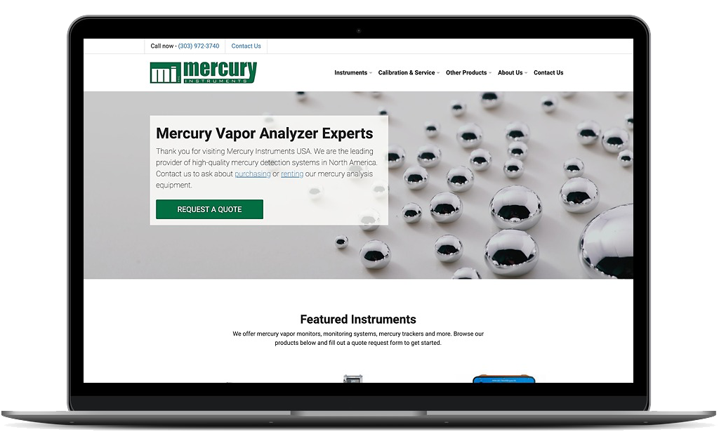 Mercury Instruments USA Home Page